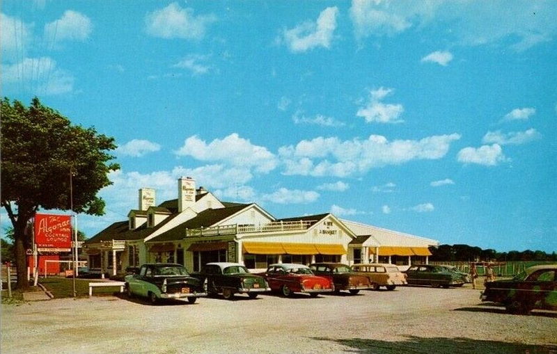 The Algonac Inn - Postcard